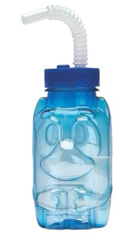 botella perrito azul
