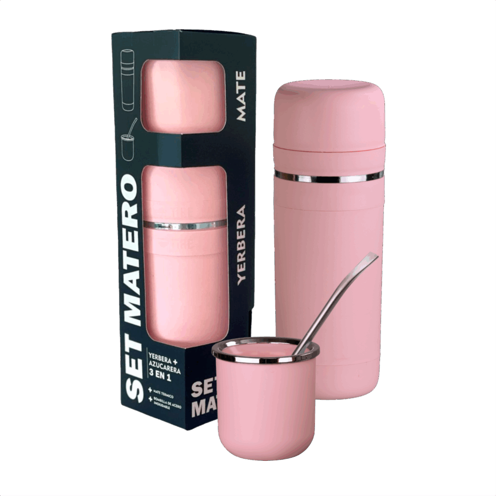set matero silver web