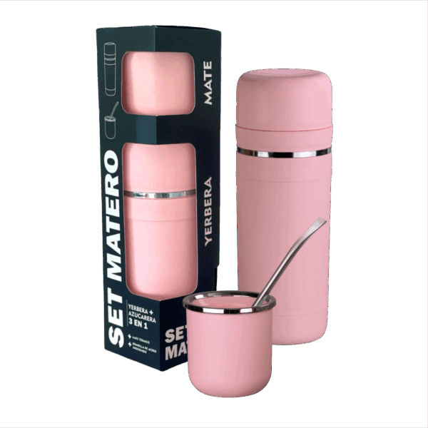set matero silver web