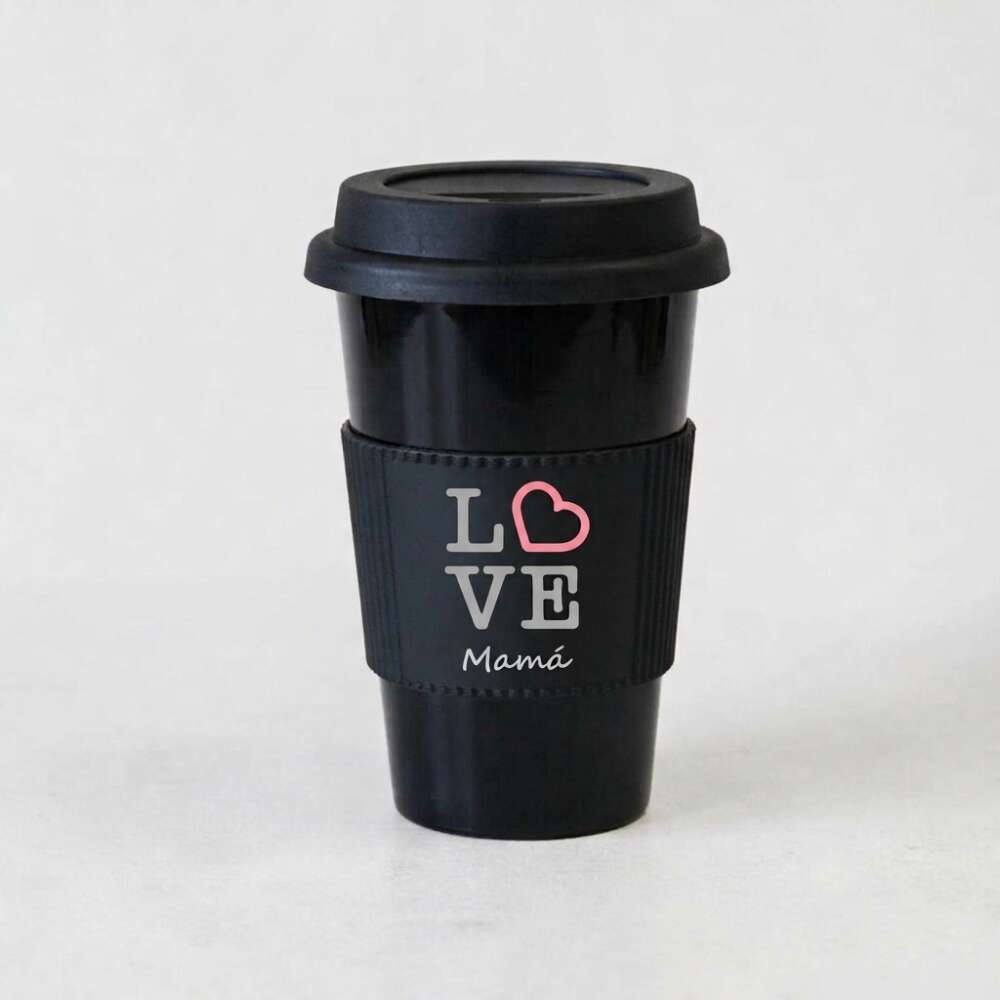 JARRO DE CAFE MUGG ME NEGRO DIA DE LA MADRE